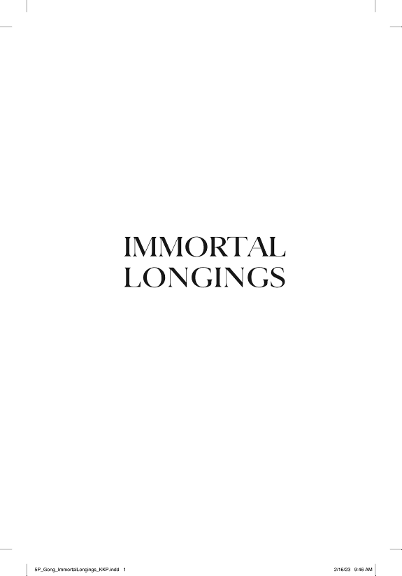 Immortal Longings