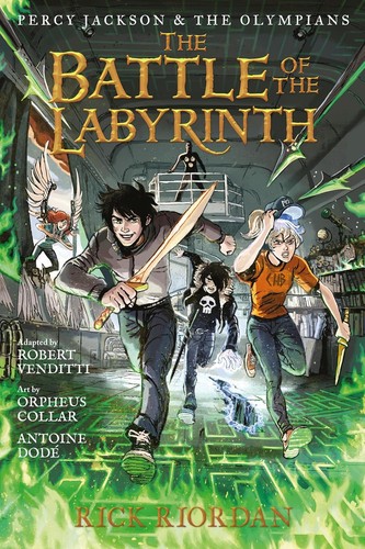 The Battle of the Labyrinth: The Graphic Novel (Percy Jackson Book 4)