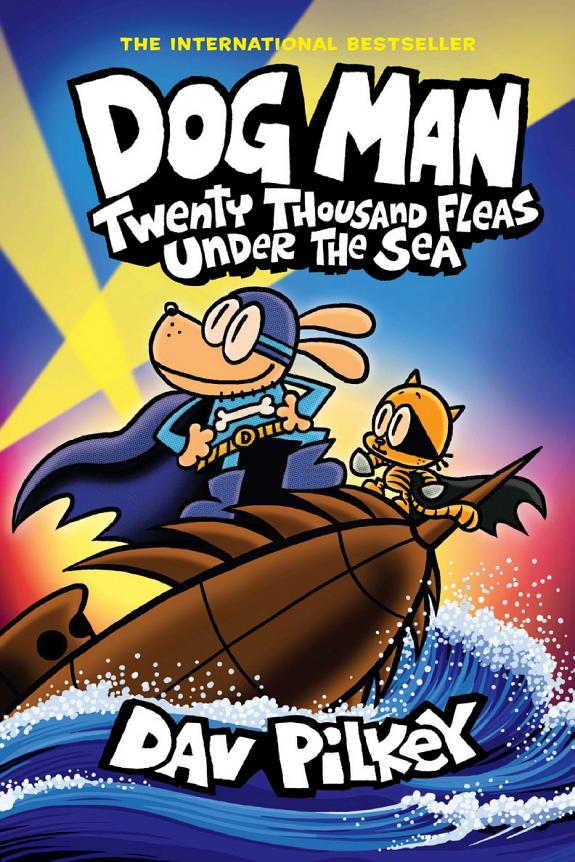 Dog Man: Twenty Thousand Fleas Under the Sea: A Graphic Novel (Dog Man #11): From the Creator of Captain Underpants