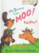 Mr. Brown Can Moo, Can You? (Bright & Early Board Book)
