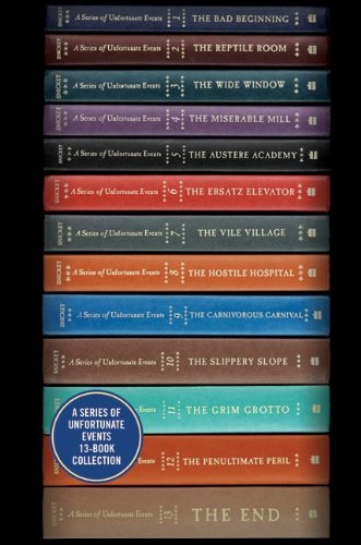 A Series of Unfortunate Events Complete Collection: Books 1-9